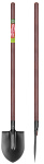 Лопата штыковая Моя молодость с удлиненным лакированным черенком 1356-Ч