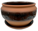 Горшок для цветов Полянка 3л керамика Кунгур