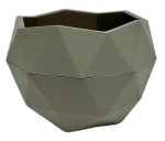 Горшок для цветов Кашпо Топаз 0,45л Мокачино