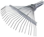 Грабли веерные 22 зубьев оцинк. проволочные большие