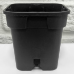 Горшок для рассады твердый квадрат 1л