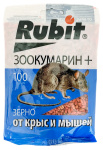 Зерна от грызунов Rubit зоокумарин+ 100г