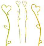 Держатель для орхидей Сердце микс 55см ОРШ