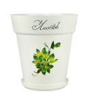 Горшок для цветов Листок 2,0л с подст. М1088