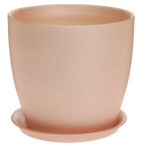 Кашпо Паутина перламутр на коричневом из 3-х ЖЖ202020