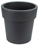 Горшок для цветов Тубус 1,1л 150мм М3164 графит