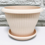 Цветочный горшок ГАММА ПЛЮС с поддоном 2,9л