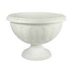 Горшок для цветов 8,0л белый на ножке М1389