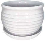 Горшок для цветов Сатурн большой 6,5л керамика Кунгур