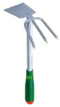 Мотыжка комб. (трапеция + 3 зуба) металлический черенок 06-118 Грин Бэлт