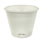 Горшок для цветов Мадера 7л с поддоном белый М1419