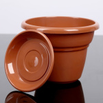 Горшок для цветов Милано 3,2л с подд. терракот