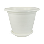 Горшок для цветов Виола 3,5л с подст. белый М1339