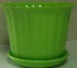 Горшок 0,6 л Тюльпан-4 с подд. 213221