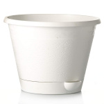 Горшок для цветов Мадера 3,5л с подст. белый М1517