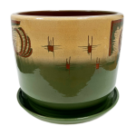 Горшок для цветов Мотив большой 7л керамика Кунгур