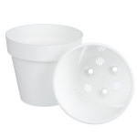 Горшок для цветов Протея 3,7л Белый ОП20-10