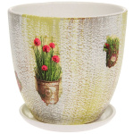 Горшок для цветов керамика Овал Прованс №2