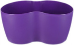 Горшок для Кактусов на 2 растения сиреневый