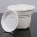Горшок для цветов Милано 3,2л белый