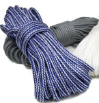 Шнур хозяйственный 10мм 20м цветной вязаный полипр. с серд.