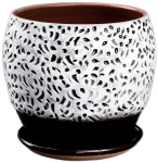 Горшок для цветов Вазон Март 10л керамика Кунгур