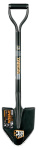 Лопата штыковая цельнометаллич. с зубьями укороченная Кузбасс 84см 2009