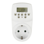 Таймер цифр. розеточный 7-дней программа 3,5kw Uniel UST-E20 WHITE