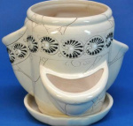 Горшок 2 л Тройка, белый 348053