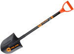 Лопата штыковая с ребром жесткости Антиперелом FINLAND с ручкой 1602-Ч