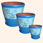 Горшок для цветов керамика Лилия 0,8л