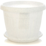 Горшок для цветов Терра 9,5л 30*23см белый 112064