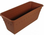 Горшок Ящик для цветов Колывань 40см терракотовый