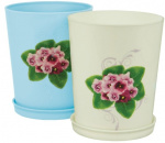 Горшок для цветов Фиалка 0,7л с подст. М1156