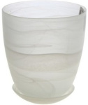 Горшок с подд. №3 алеб.лзр.мат./С 4328