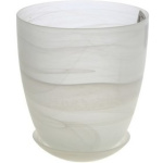Горшок с подд. №1 алеб.бел.мат./С 93-024