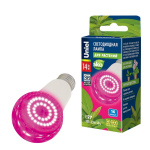 Лампа для растений Био А60-14W-Е27 UNIEL LED-А60-14W/SPSB/E27/CL PLP30WH