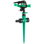 Разбрызгиватель импульсный 360гр пластик Green Apple GWRS12-046