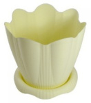 Горшок для цветов Эдельвейс 0,65л (d=12см) колор с190к