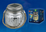 Фонарь садовый на солнечной батарее SILVER JAR USL-M-211/GN120