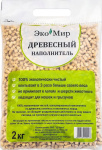 Наполнитель для кош.туалетов Экомир 2кг (пресованные опилки)