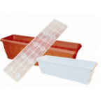 Ящик балконный 11,0л с дрен.решеткой 705*155*150мм 5430 Ангора