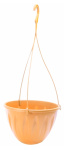 Горшок кашпо подвесной Алиция 220мм белая глина М3115