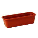 Горшок для цветов Ламела 60см мрамор, терракот М8611