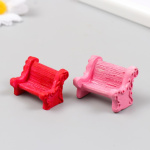 Фигурка для флорариума Скамейка микс 4*3*2,5см полистоун 9542516