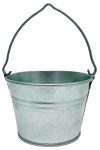 Кашпо Ведро оцинкованное 0,5 л с ручкой