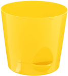 Горшок для цветов Ника 1,6л d=150мм с поливом разные цвета М3072