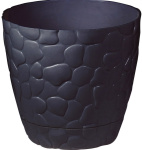 Горшок для цветов Камни 8л Ротанг коричневый М3171