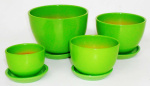 Набор горшков Блеск их 4х