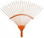 Грабли веерные 22 зубьев проволочные большие порошк.окрашен. 06-107